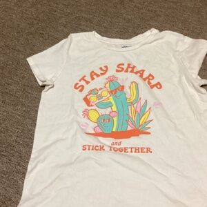 Girls XL Cute cactus shirt